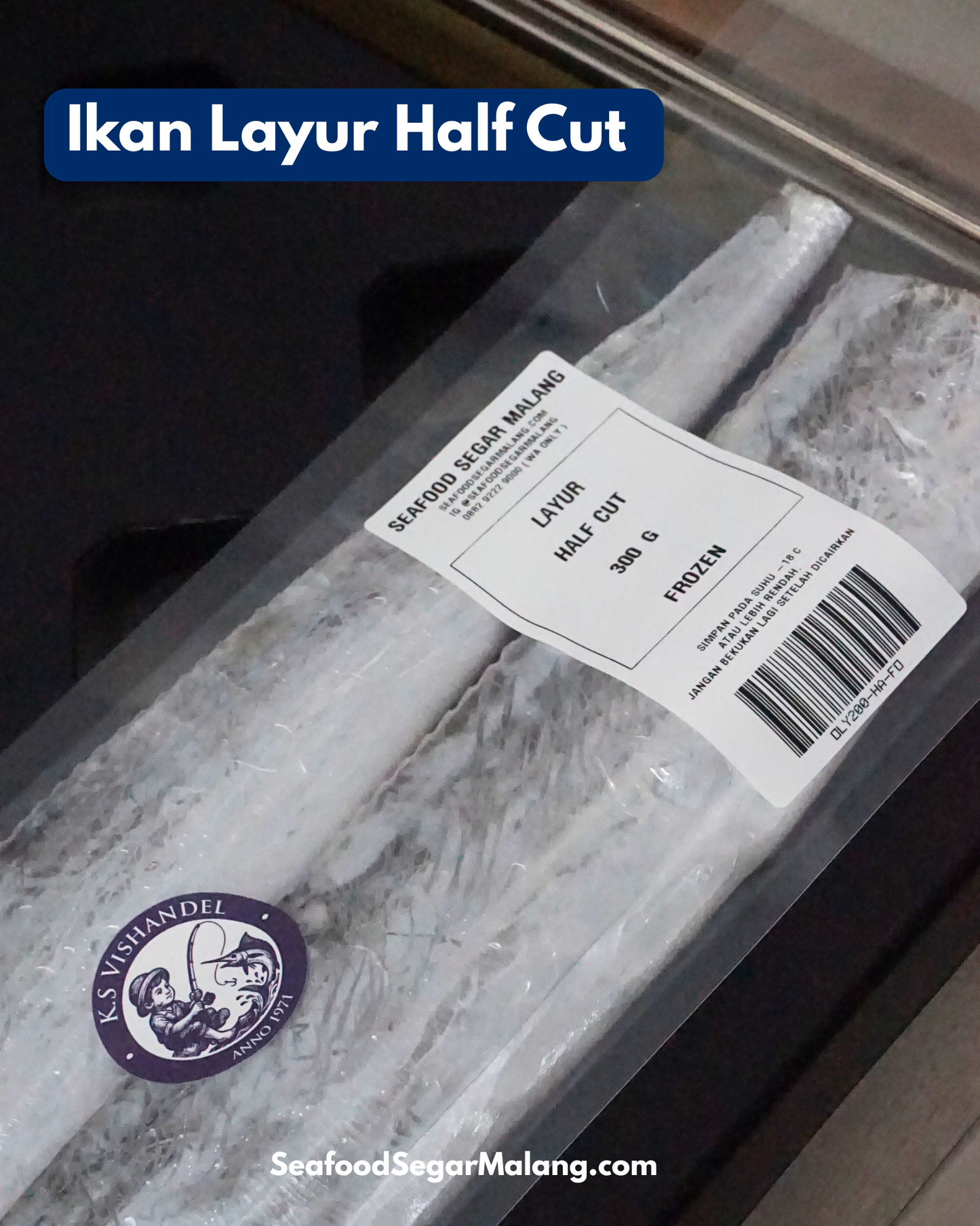 Ikan Layur Half Cut